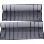 Lot de 2 bo�tes de rangement grande capacit� pour cartes et cd de jeux ps4 / slim / pro