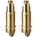 Lot de 2 bondes � ressort en laiton pour bonde de baignoire pop up click clack, pour bonde clic clac ...