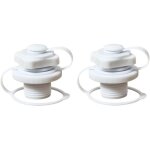 Lot de 2 bouchons d'air en spirale pour gonflage lay - z - spay - bouchon d'air � vis anti - fuite - ...