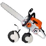 Lot de 2 bouchons pour r�servoir � huile / bouchon d'essence carburant pour tron�onneuse stihl ms171 ...