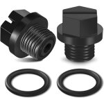 Lot de 2 bouchons de vidange noirs avec joint torique, référence spx1700fg. bouchon de remplacement exact ... Lot de 2 bouchons de vidange noirs avec joint torique, référence spx1700fg. bouchon de remplacement exact ...