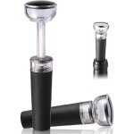 Lot de 2 bouchons � vin, pompe � vide pour �conomiseur de vin, bouchon de boisson manuel extensible en ...