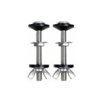 Zvd - lot de 2 boulons de réservoir de toilettes en acier inoxydable universels - double joints, facile ... Zvd - lot de 2 boulons de réservoir de toilettes en acier inoxydable universels - double joints, facile ...