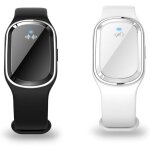 Lot de 2 bracelets r�pulsifs contre les moustiques � ultrasons, non toxiques, �lectroniques, �tanches, ...