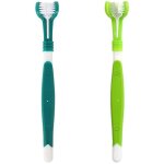 Lot de 2 brosses � dents pour chiens et chats, pour le nettoyage et l'entretien des dents, am�liore l'hygi�ne ...