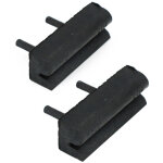 Lot de 2 butoirs pour capot compatible avec fiat 4955052 et 591244