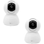 Lot de 2 cam�ras sens - e wifi + d�tecteur mouvement - voltman