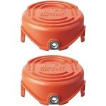 Lot de 2 capuchons de bobine de rechange 90583594 pour tondeuses black & decker sf - 080 - bkp Lot de 2 capuchons de bobine de rechange 90583594 pour tondeuses black & decker sf - 080 - bkp