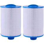 Lot de 2 cartouche pour filtre jacuzzi, pour spa, unicel 6ch - 940, pleatco pww50p3, waterway front access ...