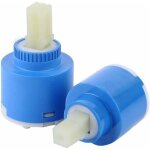 Lot de 2 cartouches de rechange en c�ramique pour robinet � levier unique 40 mm