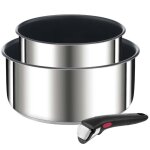 Lot de 2 casseroles inox 16 / 20cm + poign�e - tefal - l9739202
