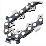 Lot de 2 chanes 52 maillons pour trononneuse guide 35 cm (14 pouces) - guide et chane pour trononneuse ...