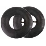 Lot de 2 chambres � air 410 / 350 - 6 micro tiller 4. 10 / 3. 50 - 6 coude pneumatique machines de jardin ...