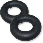 Lot 2 chambre air diable 2. 80 / 2. 50 - 4 tr87 valve pneu chariot brouette roue pneumatique