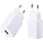 Lot de 2 chargeurs usb 5v / 1a avec adaptateur secteur pour t�l�phones portables, liseuses, casques audio ...