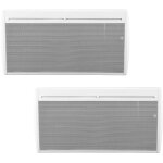 Lot de 2 chauffages lectriques panneaux rayonnants 2000w - voltman