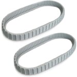 Lot de 2 chenilles grises de rechange pour robots nettoyeurs de piscine maytronics dolphin (r�f�rence ...