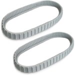 Lot de 2 chenilles grises de rechange pour robots nettoyeurs de piscine maytronics dolphin (rfrence ...