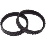 Lot de 2 chenilles pour nettoyeur de piscine de rechange pour nettoyeur de piscine piste en caoutchouc ...