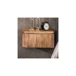 M&s - lot de 2 chevets suspendus 1 tiroir 40x35x20 cm en manguier - kiry