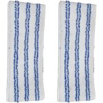 Lot de 2 chiffons en microfibre pour nettoyeur vapeur polti vaporetto, vaporflexi brush, vaporetto pro, ...