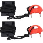 Basetbl - lot de 2 clés de sécurité universelles pour tapis de course, interrupteur d'arrêt d'urgence ... Basetbl - lot de 2 clés de sécurité universelles pour tapis de course, interrupteur d'arrêt d'urgence ...