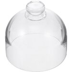 Lot de 2 cloches  gteau rondes en verre pour aliments