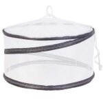 Lot de 2 cloches de protection alimentaires repliables