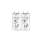 Lot de 2 condensateurs 2, 5 uf pour moteur de volet roulant somfy dure de vie 10 000 heures condensateur ...