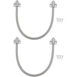 Lot de 2 conduits flexibles de porte en acier inoxydable de 408 mm pour syst�me de contr�le d'acc�s, ...