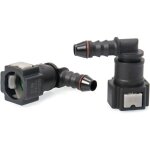 Lot de 2 connecteur de tuyau de carburant de voiture, raccord durite essence, connecteur rapide � 90 ...