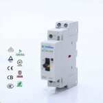 Lot de 2 contacteurs domestiques ict 25a bch8 - 25a m ? 1no1nc (1 ouvert + 1 ferm�), ac 220 - 230 v, ...
