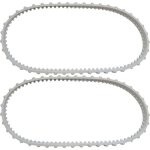 Lot de 2 courroies rcx23002 aquavac tiger shark pour nettoyeur de piscine hayward aquavac tiger shark ...