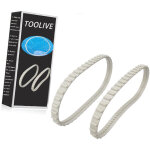 Lot de 2 courroies rcx23002 aquavac tiger shark pour nettoyeur de piscine hayward aquavac tiger shark ...
