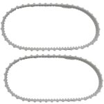 Lot de 2 courroies rcx23002 aquavac tiger shark pour nettoyeur de piscine hayward aquavac tiger shark ...