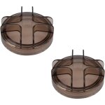 Lot de 2 couvercles de filtre de piscine pour pompe de filtre à sable 3 / 4hp 2400gph, compatible avec ... Lot de 2 couvercles de filtre de piscine pour pompe de filtre à sable 3 / 4hp 2400gph, compatible avec ...