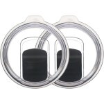 [jamais utilis�]lot de 2 couvercles de remplacement pour gobelet 20 oz, protection couvercle anti - �claboussu ...