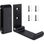 Lot de 2 crochets pliants - crochets muraux pliables � 90� - en aluminium - avec capacit� de charge de ...