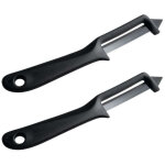 Lot de 2 �plucheurs multifonctions pour l�gumes 19 cm fackelmann basic