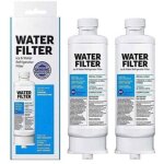 Lot de 2 filtres � eau de r�frig�rateur de rechange - pour samsung da97 - 17376b da97 - 08006c haf - ...