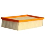 Lot de 2 filtres pliss�s plats pour mod�les k�rcher d?origines : nt 25 / 1 ap, nt 35 / 1, nt 35 / 1, ...