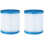 Lot de 2 filtres pour pompe de filtration de piscine coffret et kit domotique
