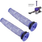 Lot de 2 filtres pr - moteur lavables pour aspirateur  main dyson v6 v7 v8 dc62 dc61 dc58 dc59 dc74 ...