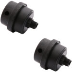 Lot de 2 filtres silencieux en plastique pour compresseur d'air, avec silencieux int�gr�, pour souffleurs, ...