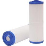 Lot de 2 filtres de spa, cartouche de filtre de piscine de rechange pour pleatco pww50l, unicel 4ch - ...