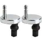 Lot de 2 fixation abattant wc universels pour abattant de wc - compatible avec la plupart des si�ges ...