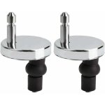 Lot de 2 fixation abattant wc universels pour abattant de wc - compatible avec la plupart des si�ges ...