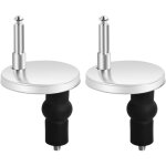 Lot de 2 fixation abattant wc universelles abattant de toilettes  charnire couvercle de toilettes abattant ...