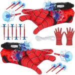 Lot de 2 gants de lanceur gant spiderman, spider launcher, lance toile spiderman, jouet de poignet de ...