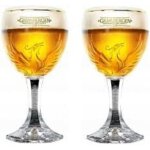 Lot de 2 grands verres grimbergen - 50 cl - neufs